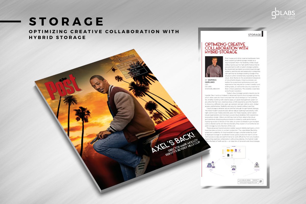 Post Magazine - Optimising Creative Collaboration With Hybrid Storage